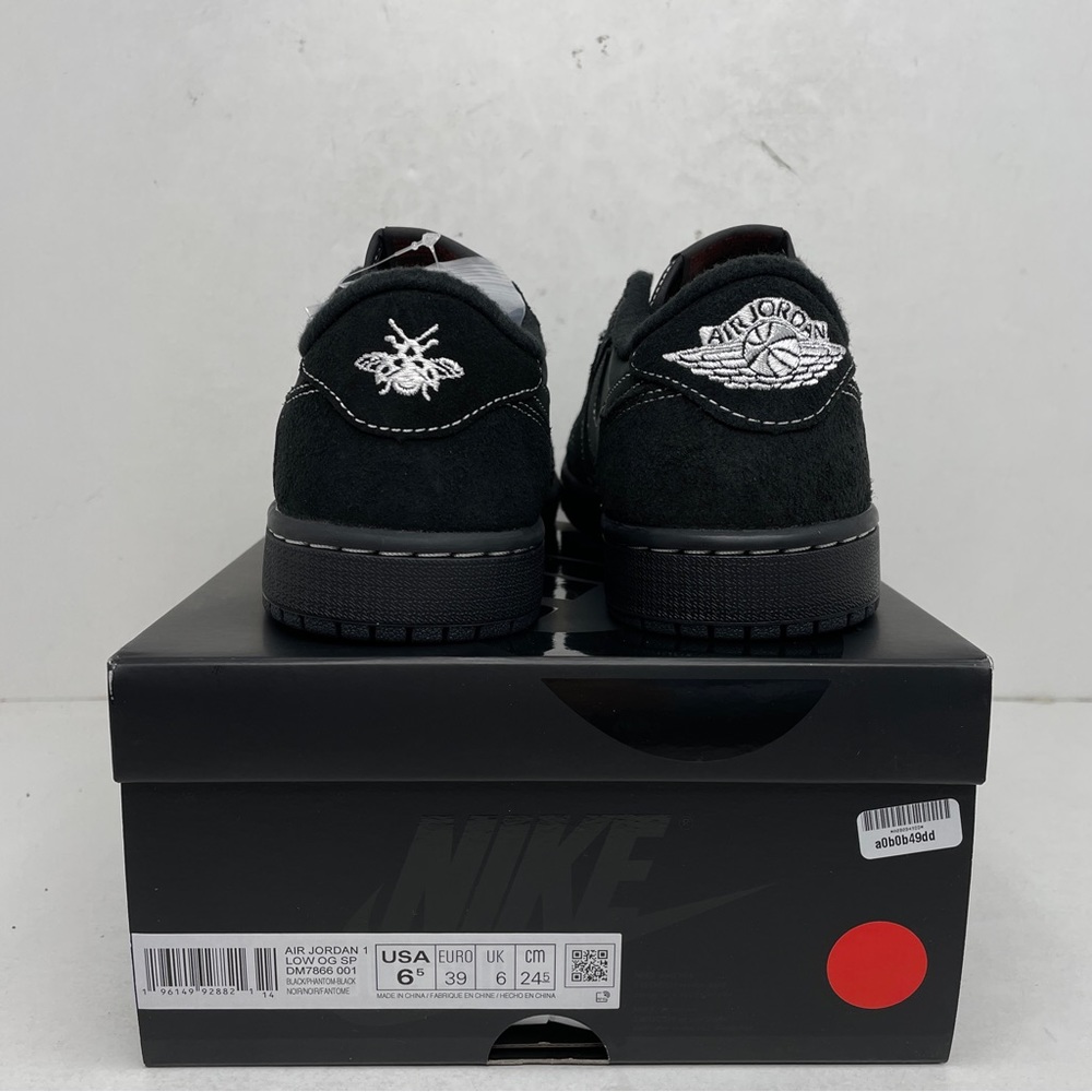 Nike Air Jordan 1 Retro Low OG SP Travis Scott “Black Phantom” 2023 - Picture 4 of 4